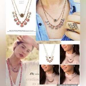 𝐂𝐇𝐋𝐎𝐄 + 𝐈𝐒𝐀𝐁𝐄𝐋 Cherry Quartz Convertible Necklace